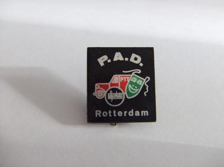 Rotterdam PTT oude postwagen postbezorging